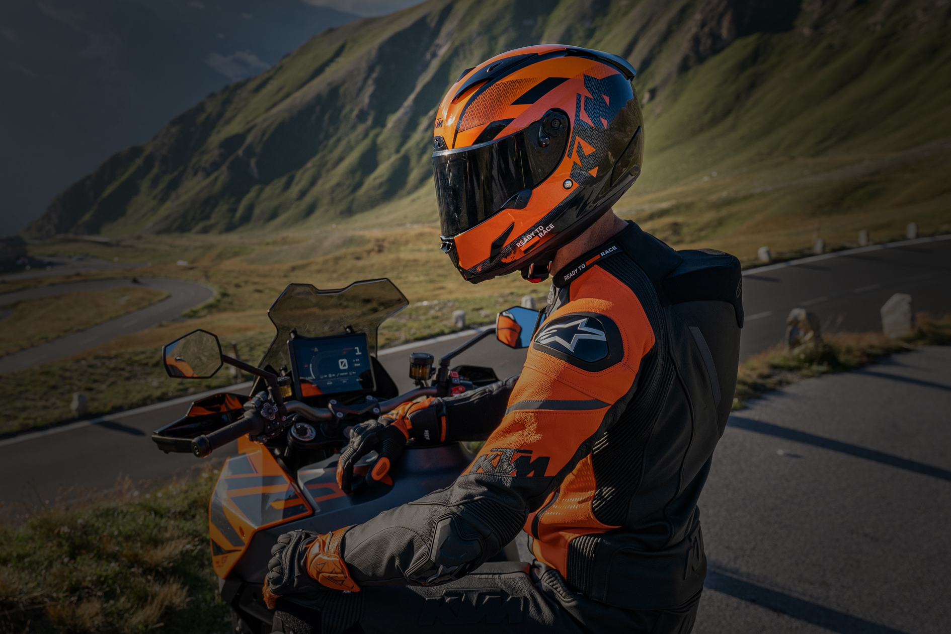 The KTM Kids Dynamic FX Helmet. Offering 'big boy' looks while
