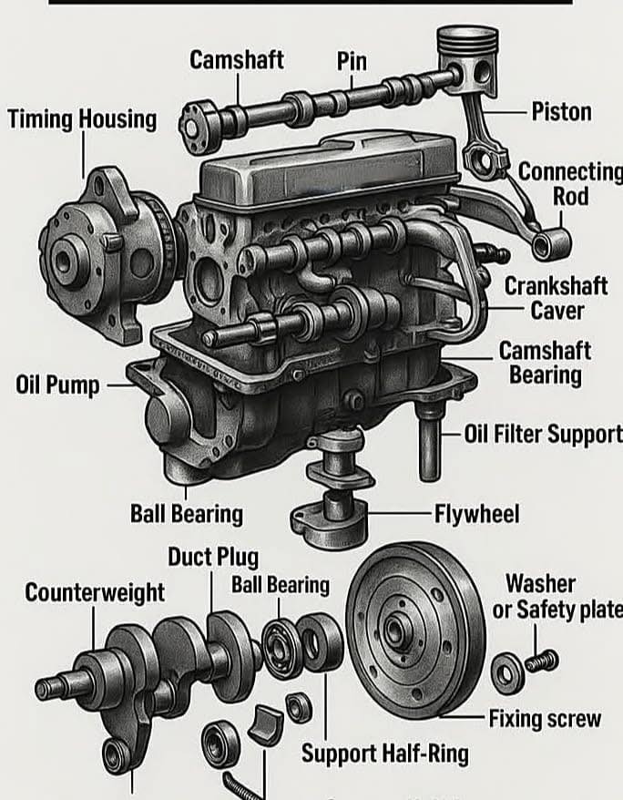 The Mechanical - 📌 Engine Parts Explained: Understanding Camshafts ...