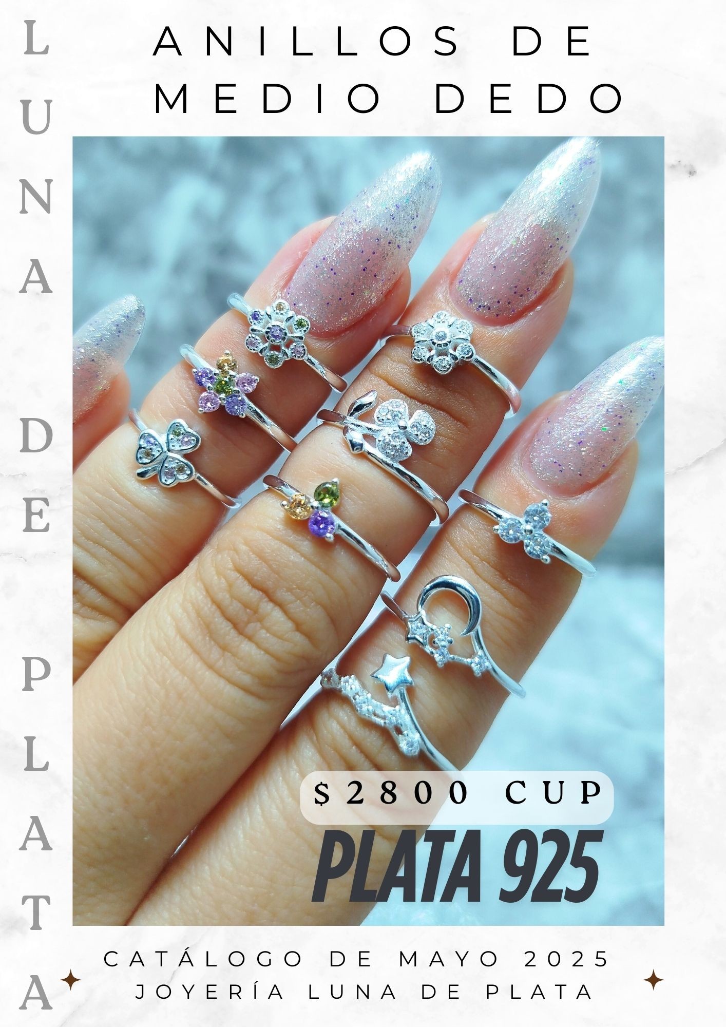 Anillos de medio dedo Plata 925