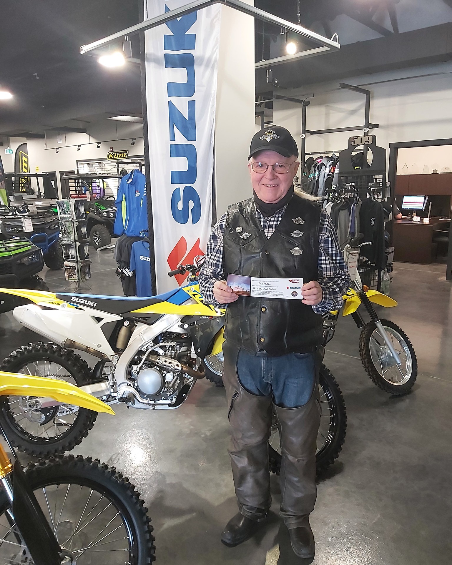 Suzuki sponsored a $300 Gift... - Ralph's Motorsports | Facebook
