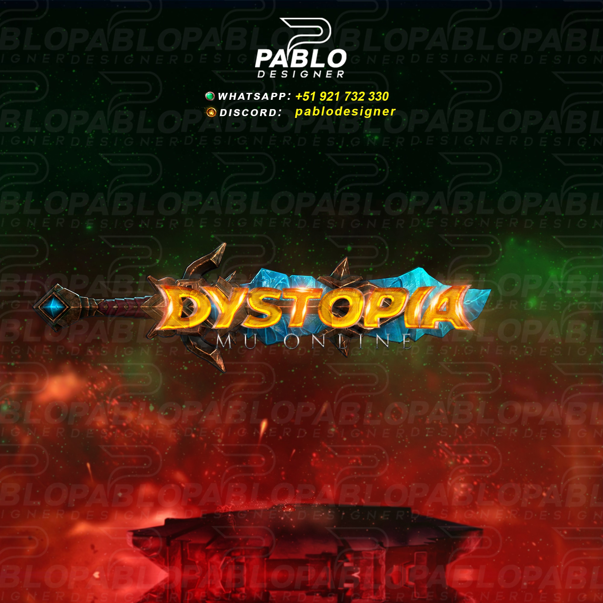 PSYQO ARTZ - Diseño Flyer realizado para la comunidad: MU VANGUARD ...