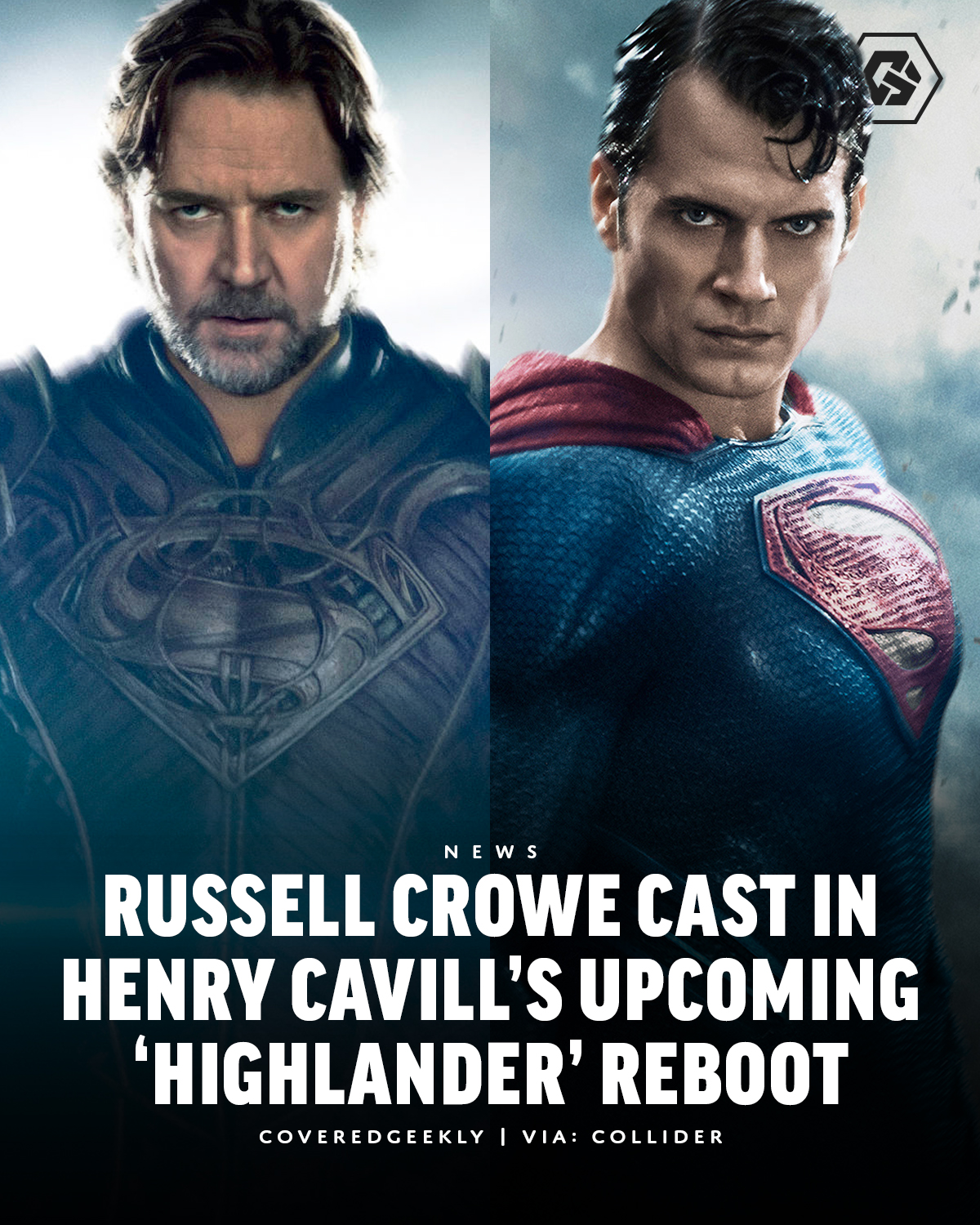 CoveredGeekly - Russell Crowe has officially been cast in the upcoming ...