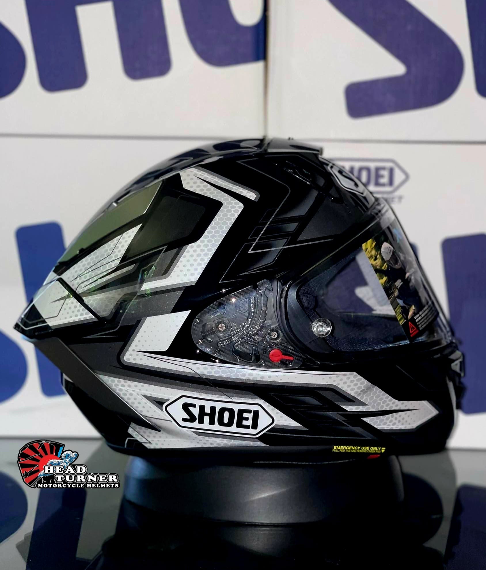 SHOEI X-FOURTEEN Marc Marquez BLACK CONCEPT 2.0 Now available