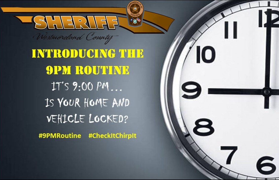 Westmoreland - The 9 PM Routine is a simple yet effective practice that ...