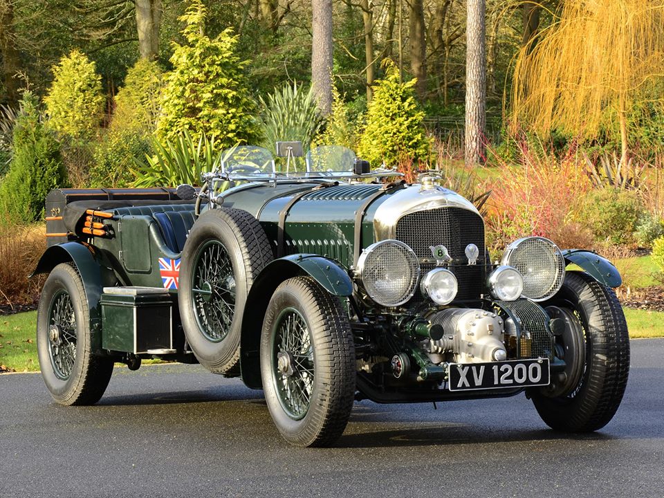 Matchbox Y2 Bentley 4.5 Litres Compresseur 1930 – Supercharged N°7 Bleue – 1/43 – Miniature Vintage N+B