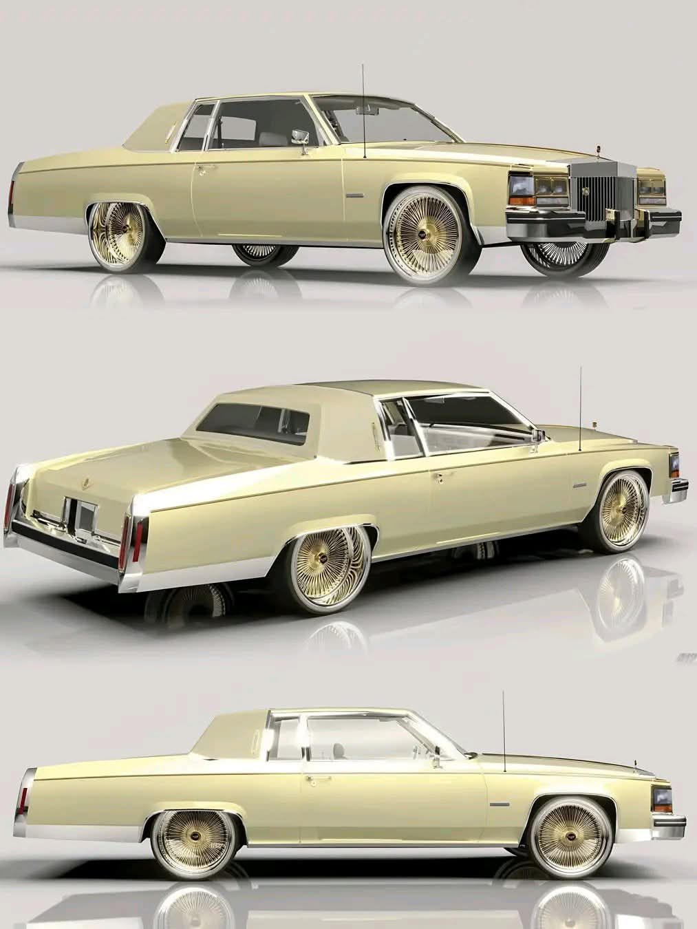 1981 Cadillac Coupe Deville😎😎😎 @jamesjackson615 #Caddie