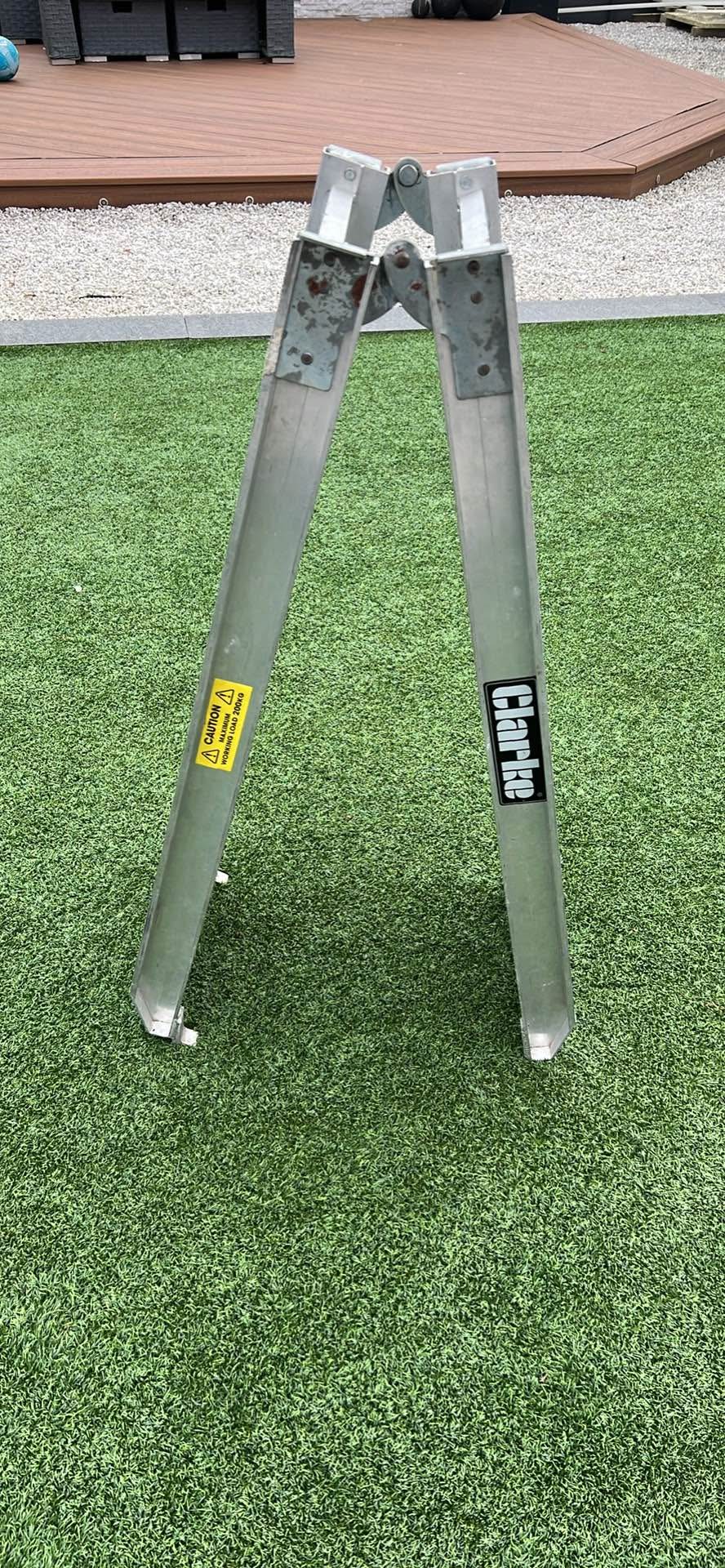 Clarke aluminium folding motorcycle ramp - Access Ramps - Stockton-on ...