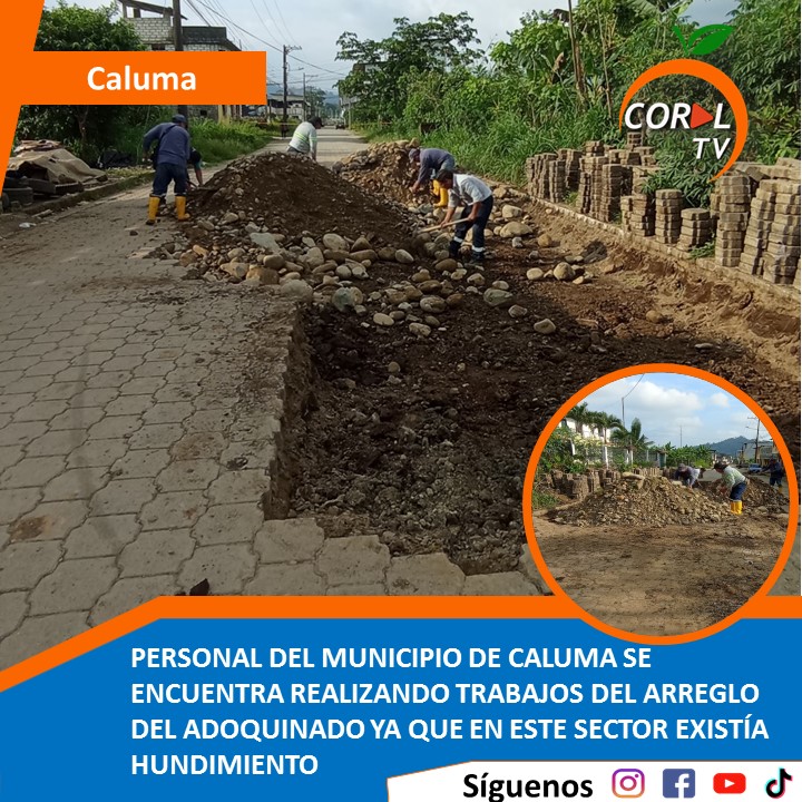 CORAL TV - #CALUMA|| Personal del municipio de Caluma se...