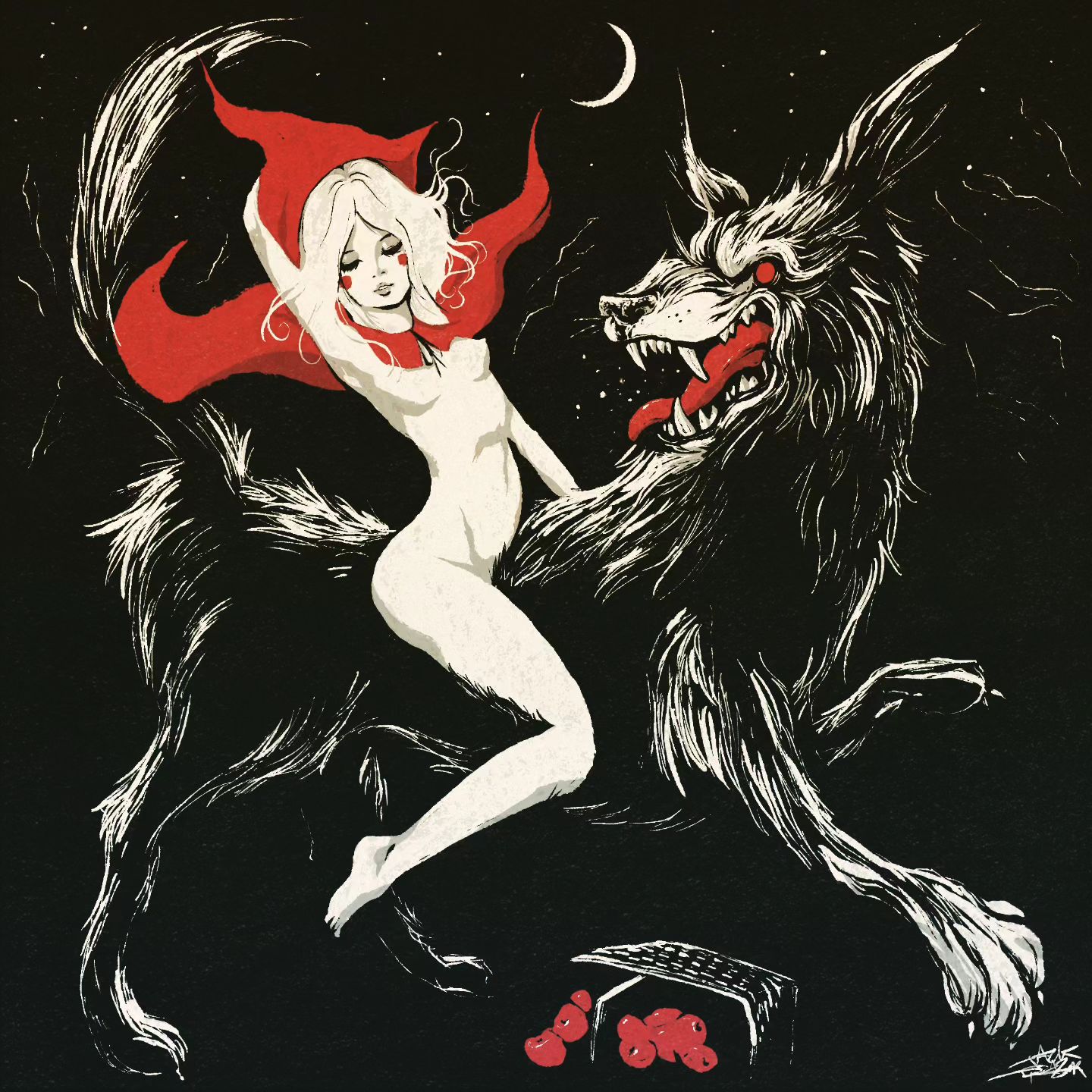Jack Razor - Come cast your spell on me🌙 . . . #art...