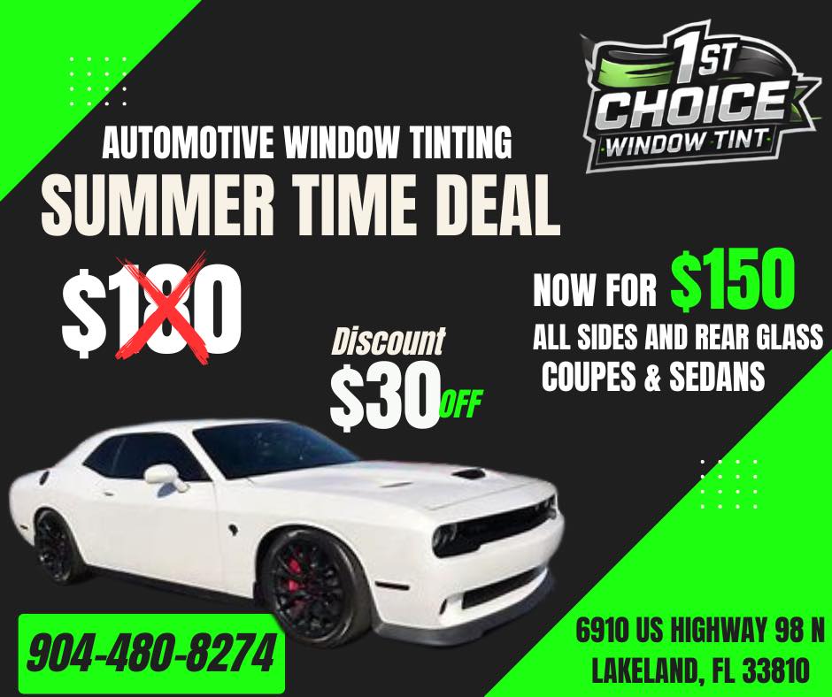 1st Choice Window Tint | Lakeland FL