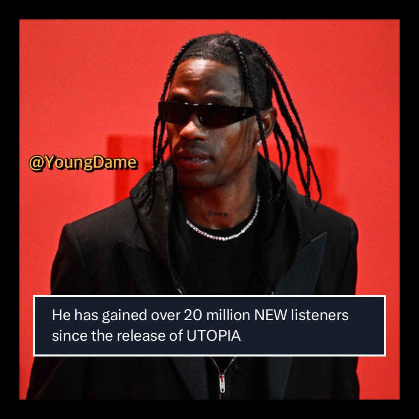 Young Dame - #TravisScott becomes the FIRST rapper in... | Facebook