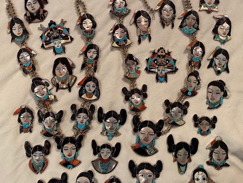 Andrea Lonjose Shirley's Zuni necklace showcases boundless creativity