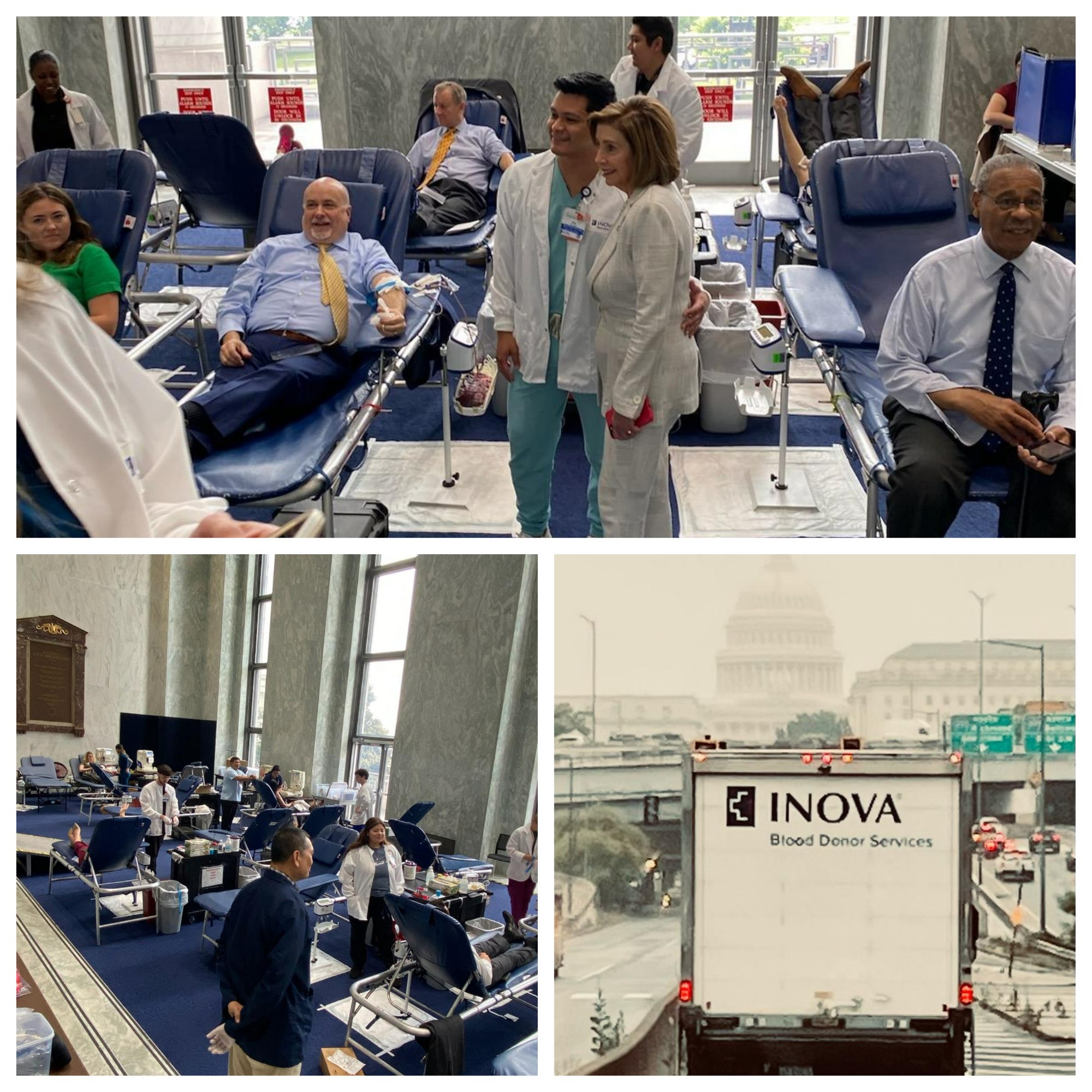 Inova - Inova Blood Donor Services returned to Capitol... | Facebook