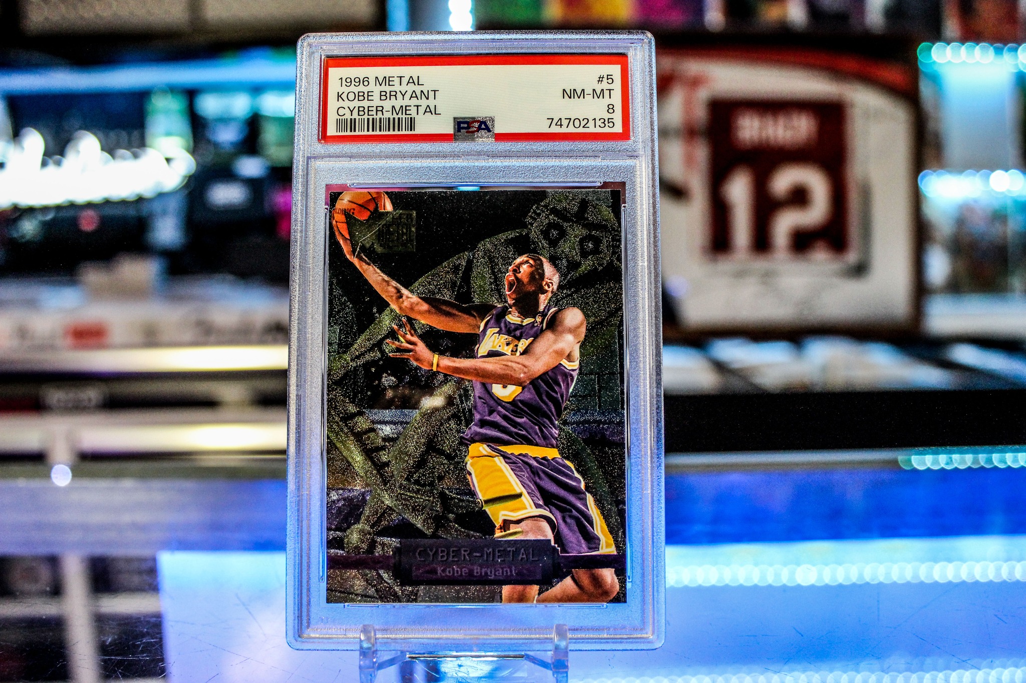 Kobe Bryant rookie card 1996-97 metal #137
