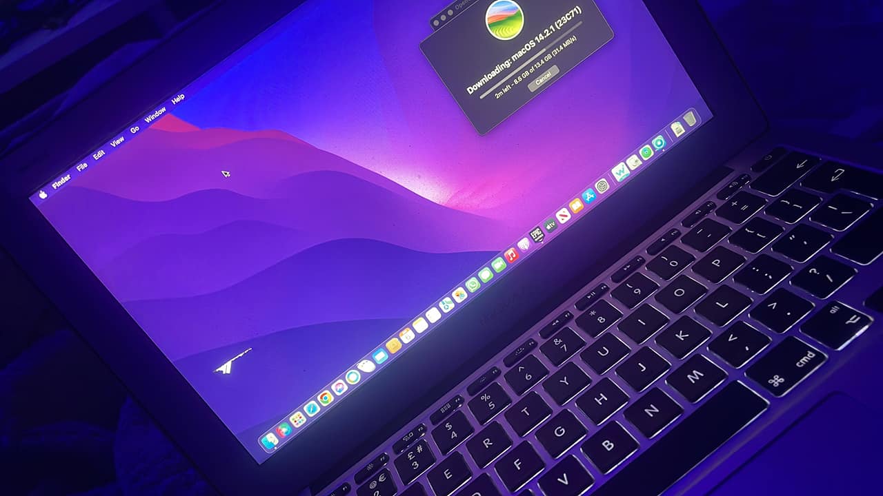 Just upgraded my MacBook Air (2017) to macOS Sonoma (14.2). Apple