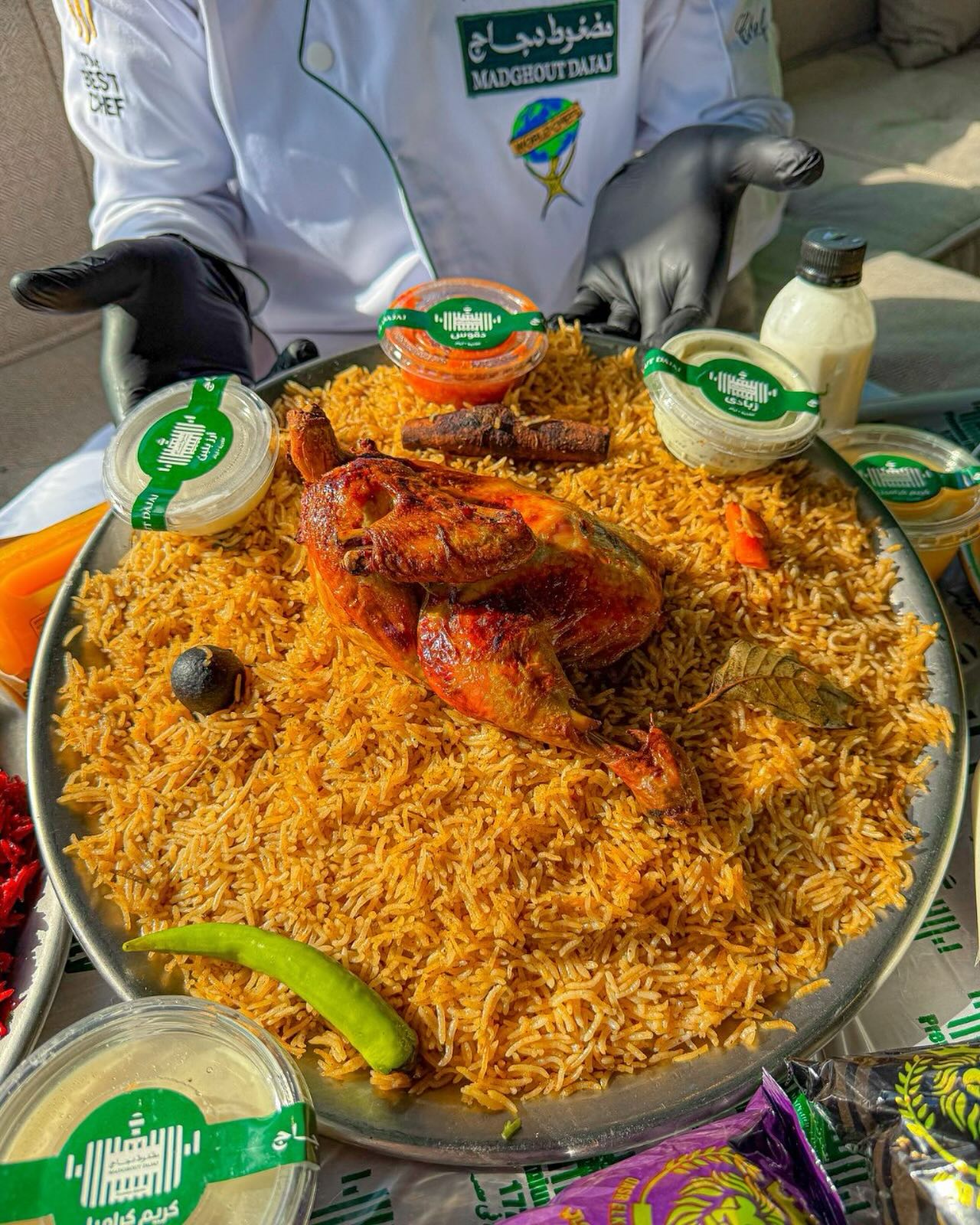 مَضْغُوط - جرب مضغوط دجاج وش محمّر من مضغوط دجاج وجبة بتجمع بين تسوية ...