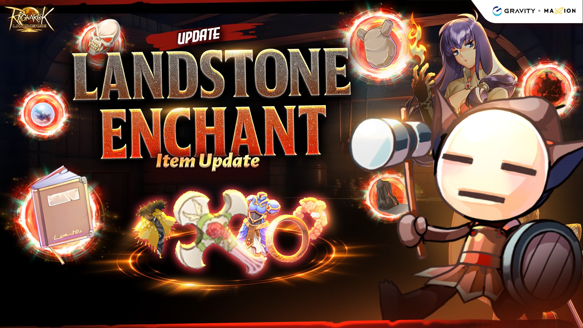 Ragnarok - 🔥 Landstone Enchant Item Update 💎 The Landstone Enchant ...