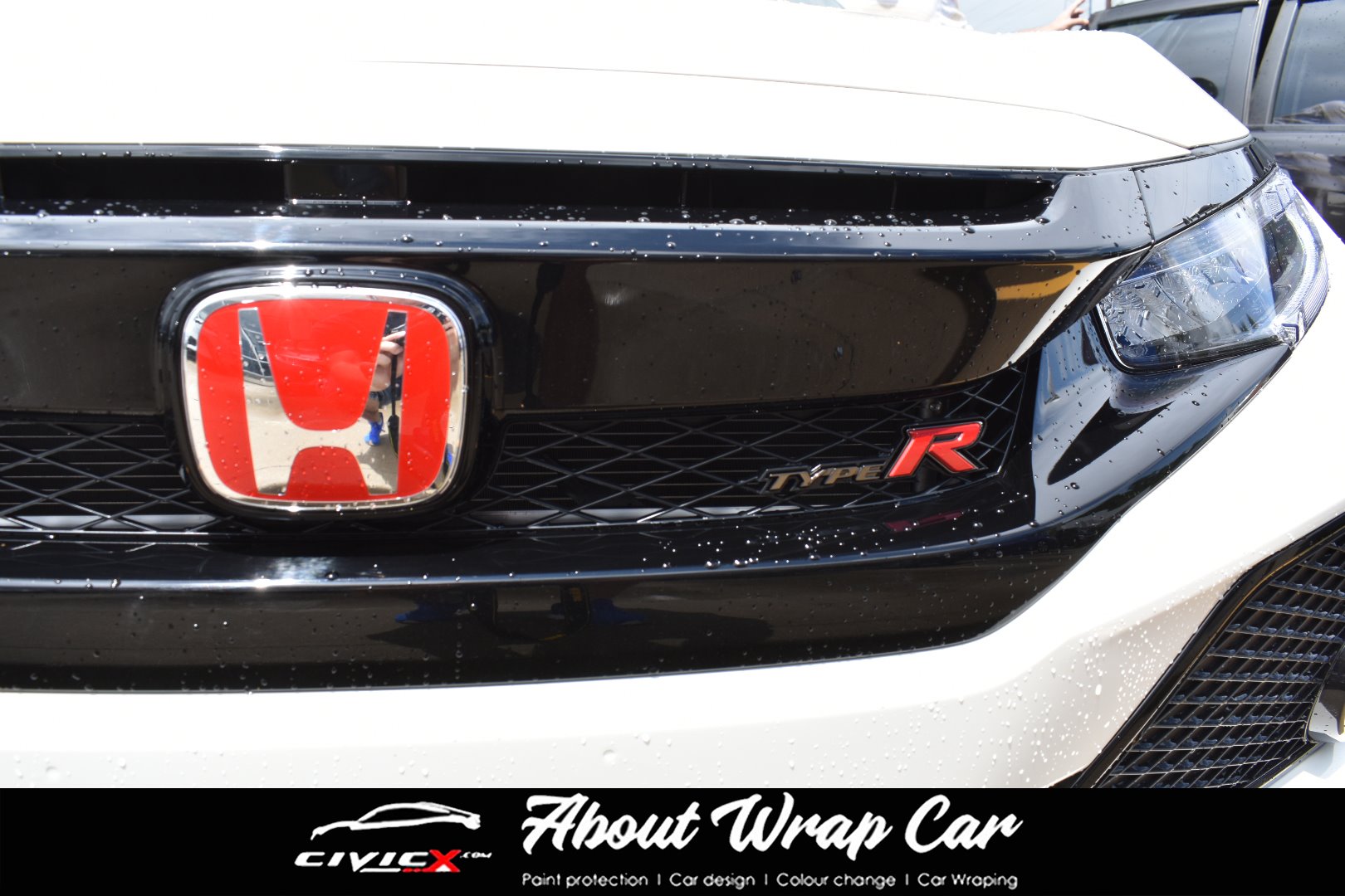 About wrap car - 🔥🔥กระจังหน้า Type R ปี 2016-2018 หลุดจอง... | Facebook