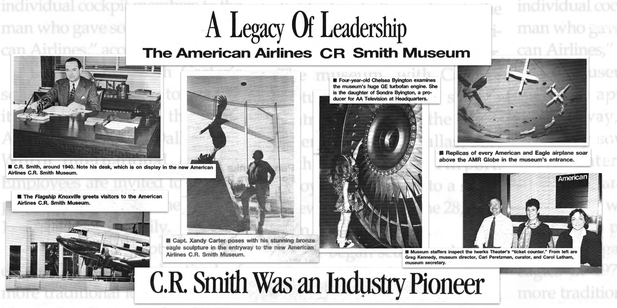 American - On this day 30 years ago, the CR Smith Museum officially ...
