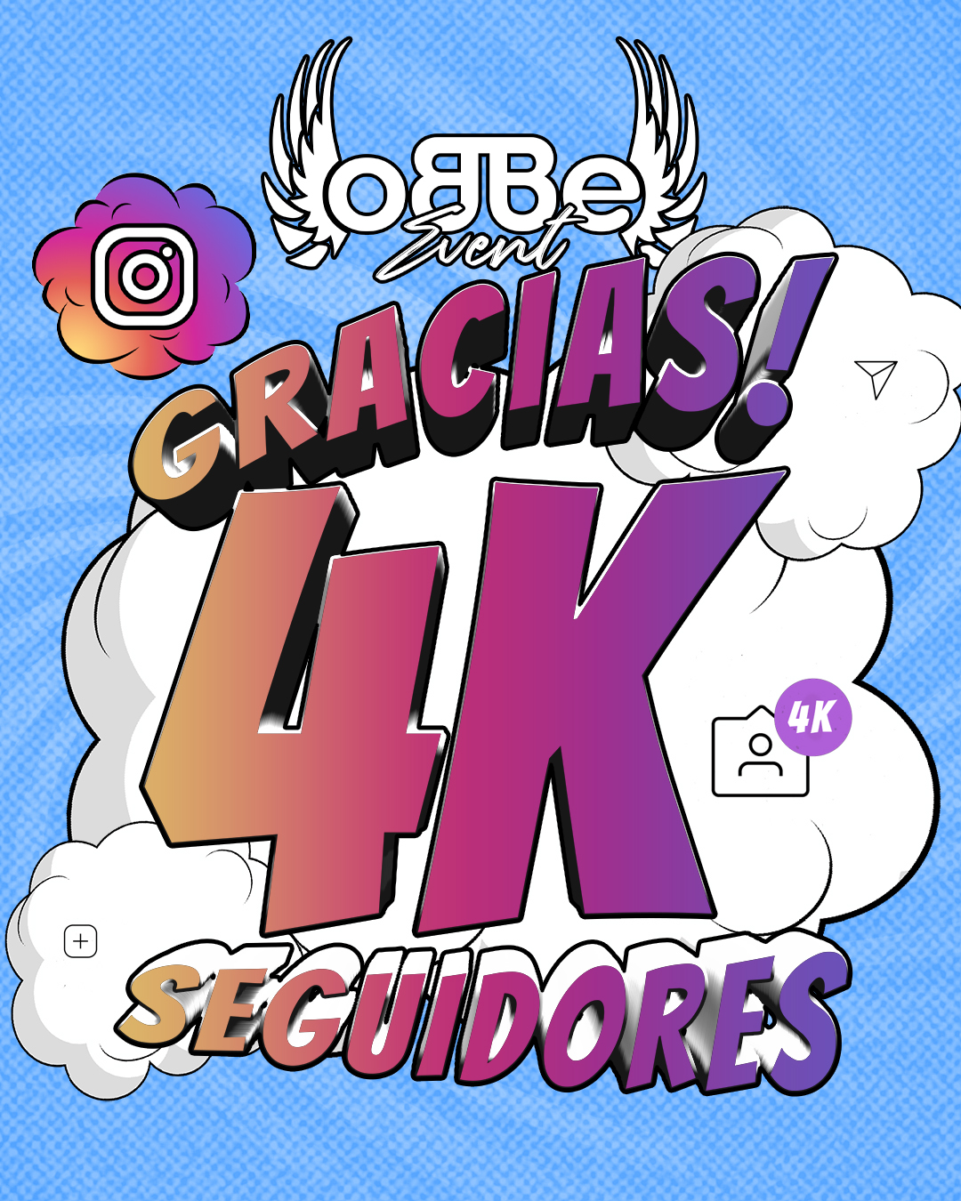 OBBE Event - ¡ 4K GRACIAS ! 📸 Todos sabemos lo difícil que...