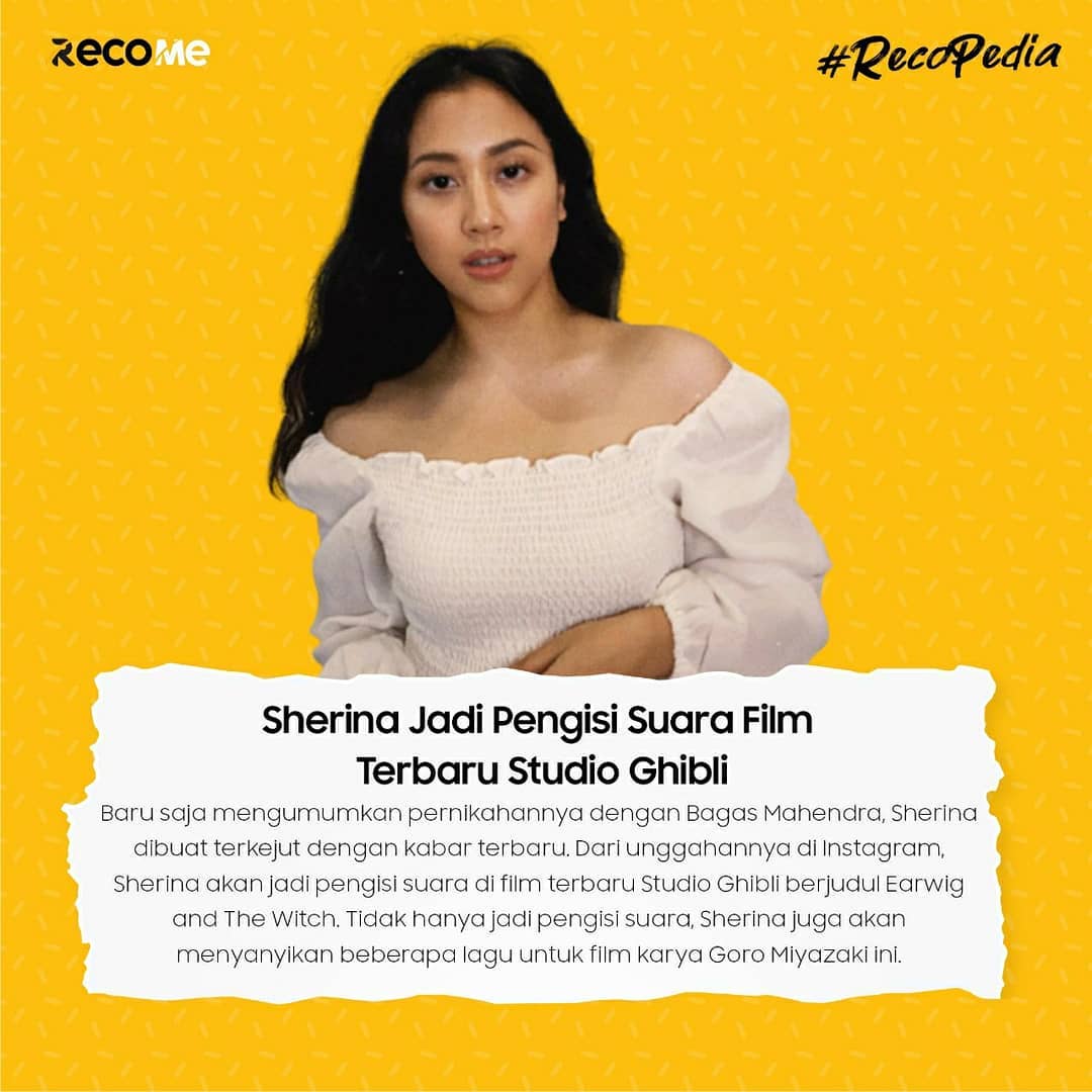 RecoMe App - Apa Sherina bakal main di film terbaru Studio...