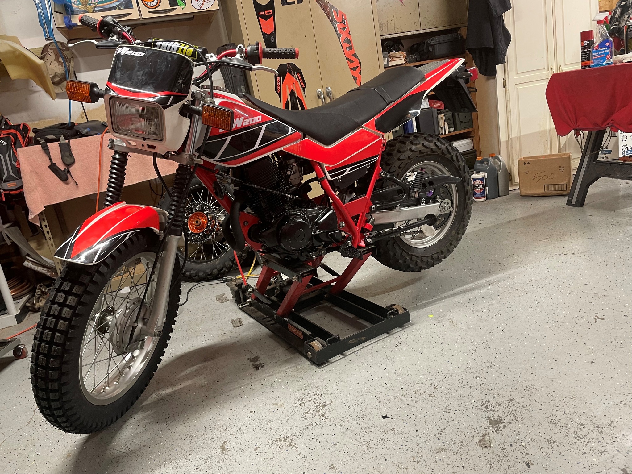 1987 Yamaha TW200 for sale