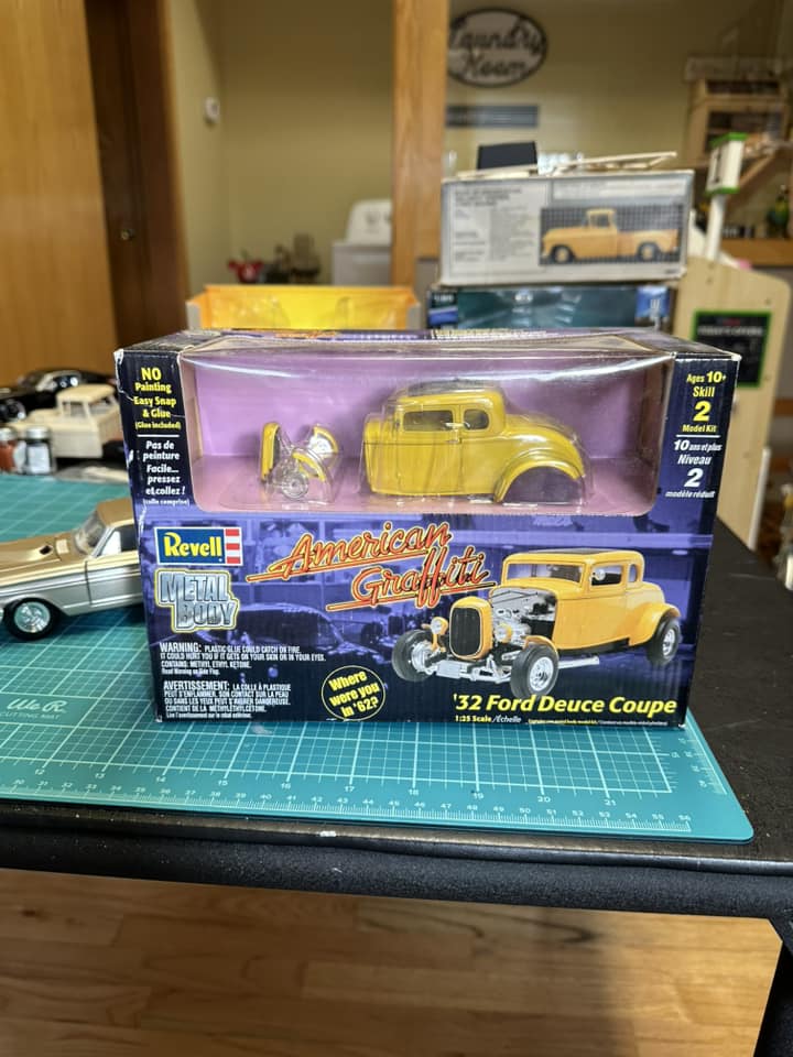 Model Car Build of Milner's '32 Ford Coupe from American Graffiti