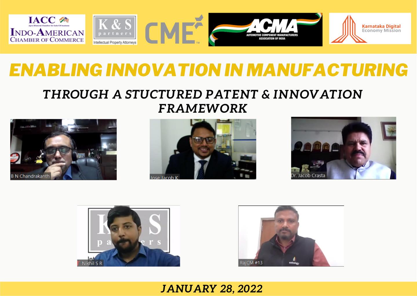 IACC - Snippet from the webinar on Enabling Innovation in...