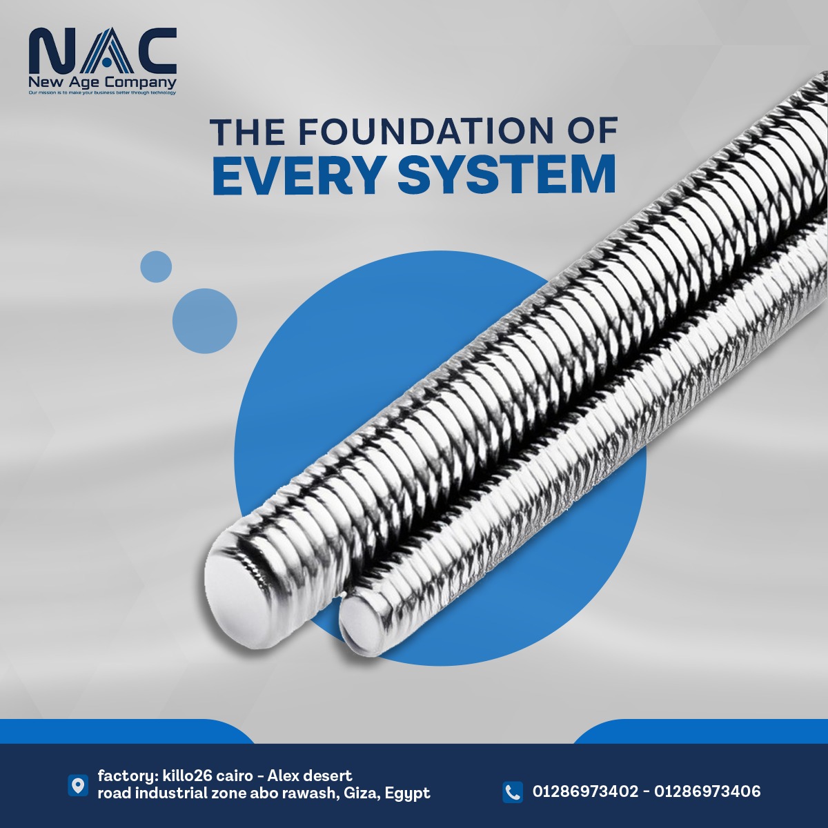 New - Threaded Rods – The foundation of every suspension system ...