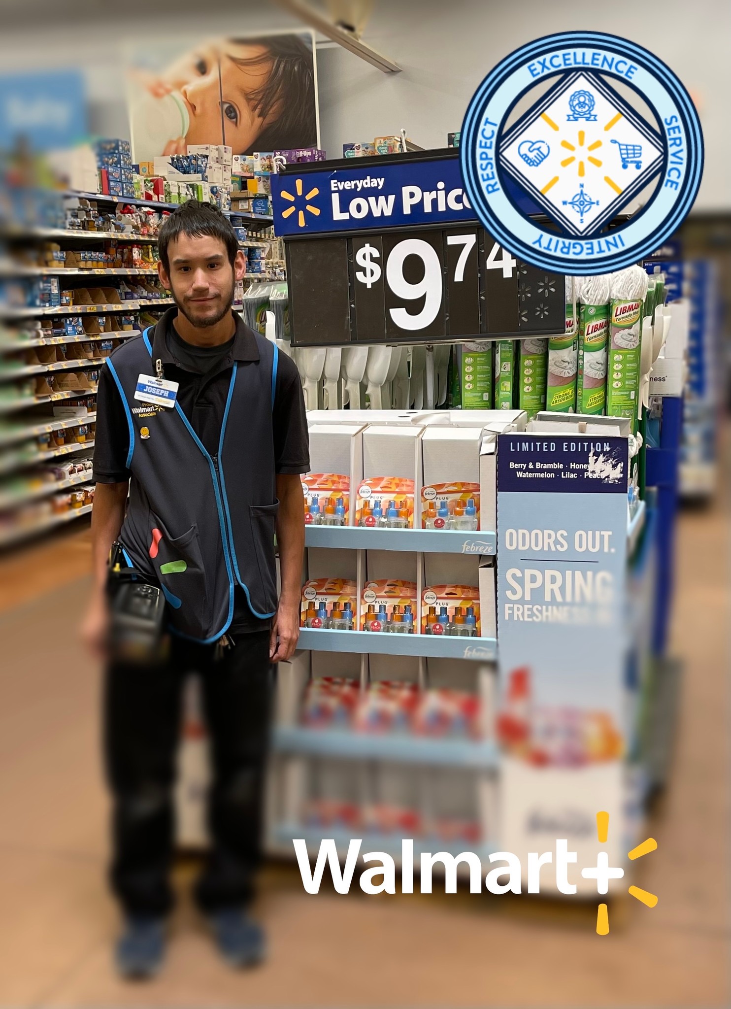 Walmart - Meet team associate Joseph. Joseph was selected for our Happy ...