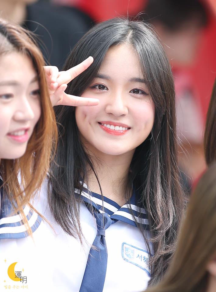 LOVELY HERIN - #헤린 #HERIN 170712 | 偶像學校 入學宣誓 高清 大圖:...