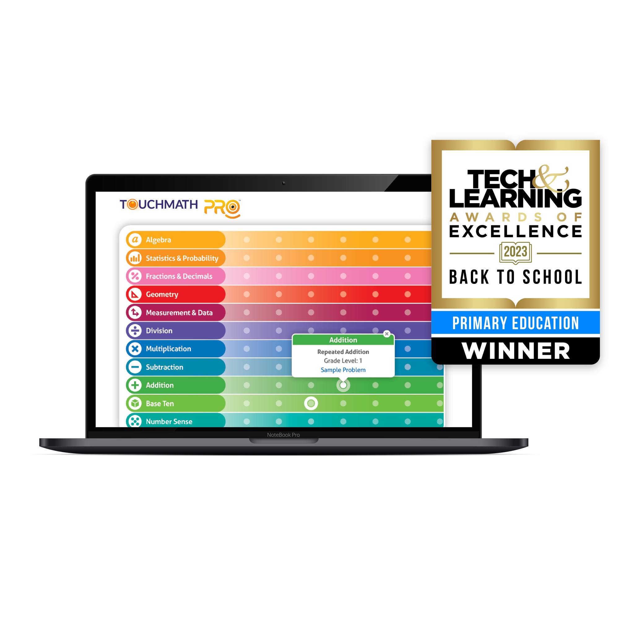 TouchMath - Our multi-award-winning digital intervention...