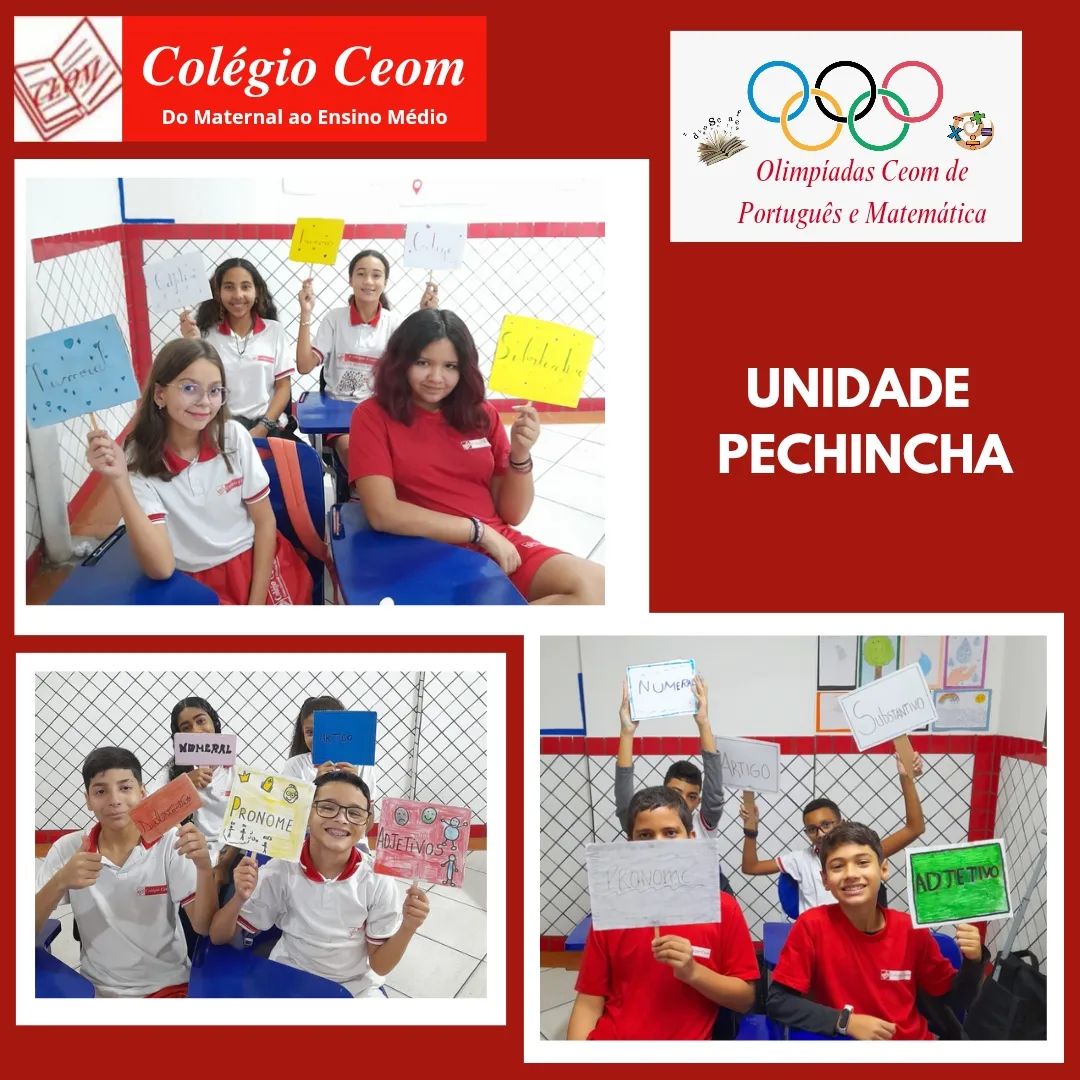 📚 Olimpíadas Ceom de Português e Matemática ️ Os alunos participaram da ...
