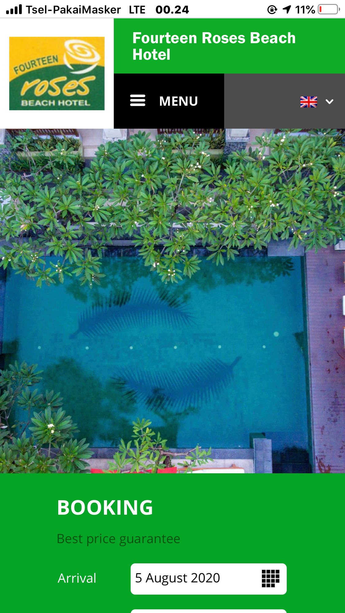 Fourteen Roses Beach Hotel | Kuta