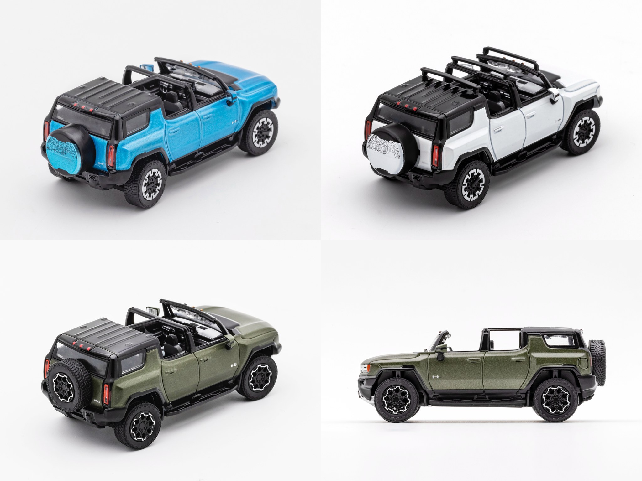 2023 Hummer EV SUV 1:64 die-cast model with swappable roof panels