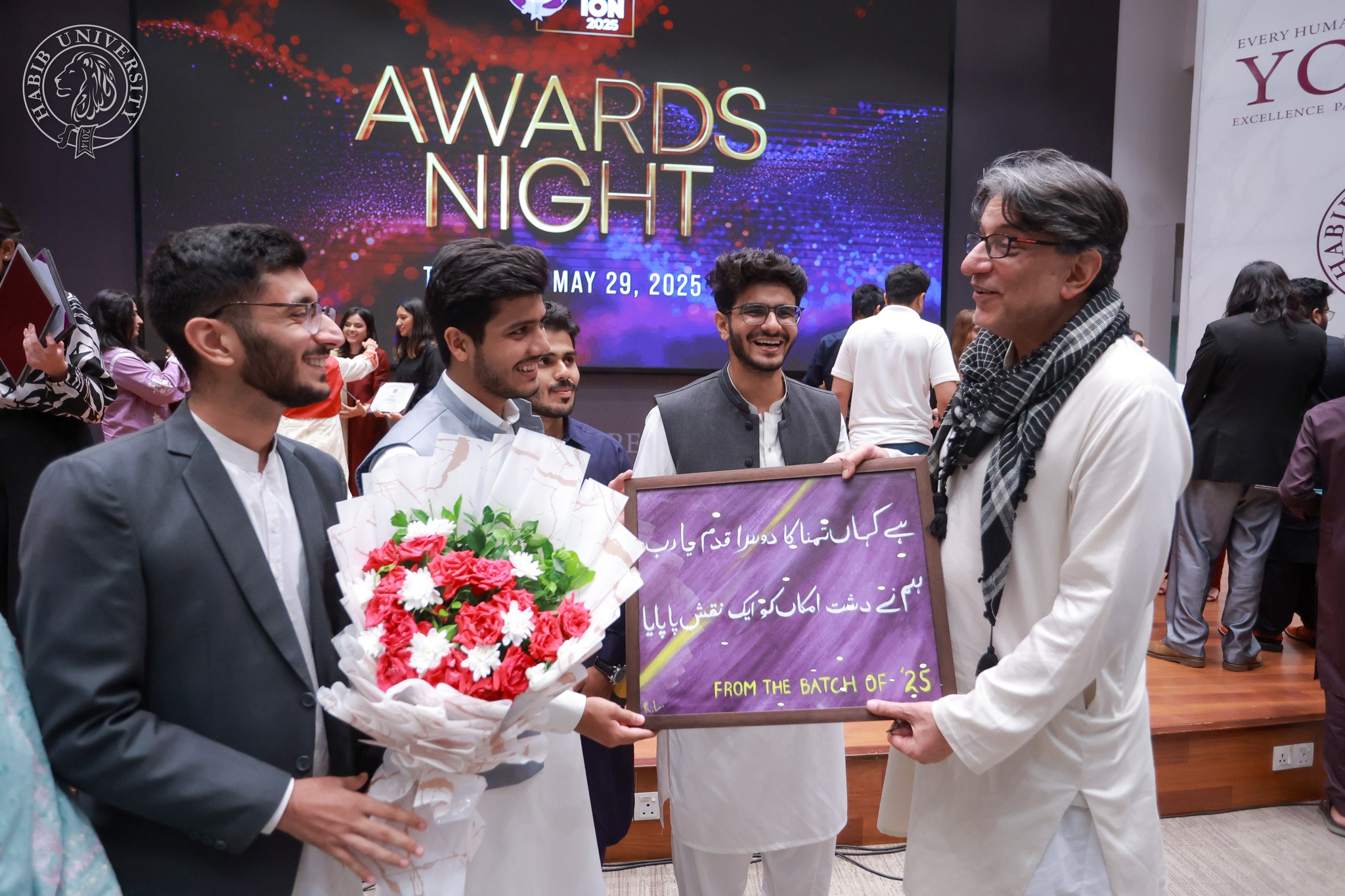 Habib - The graduating Class of 2025 presented President Wasif Rizvi ...