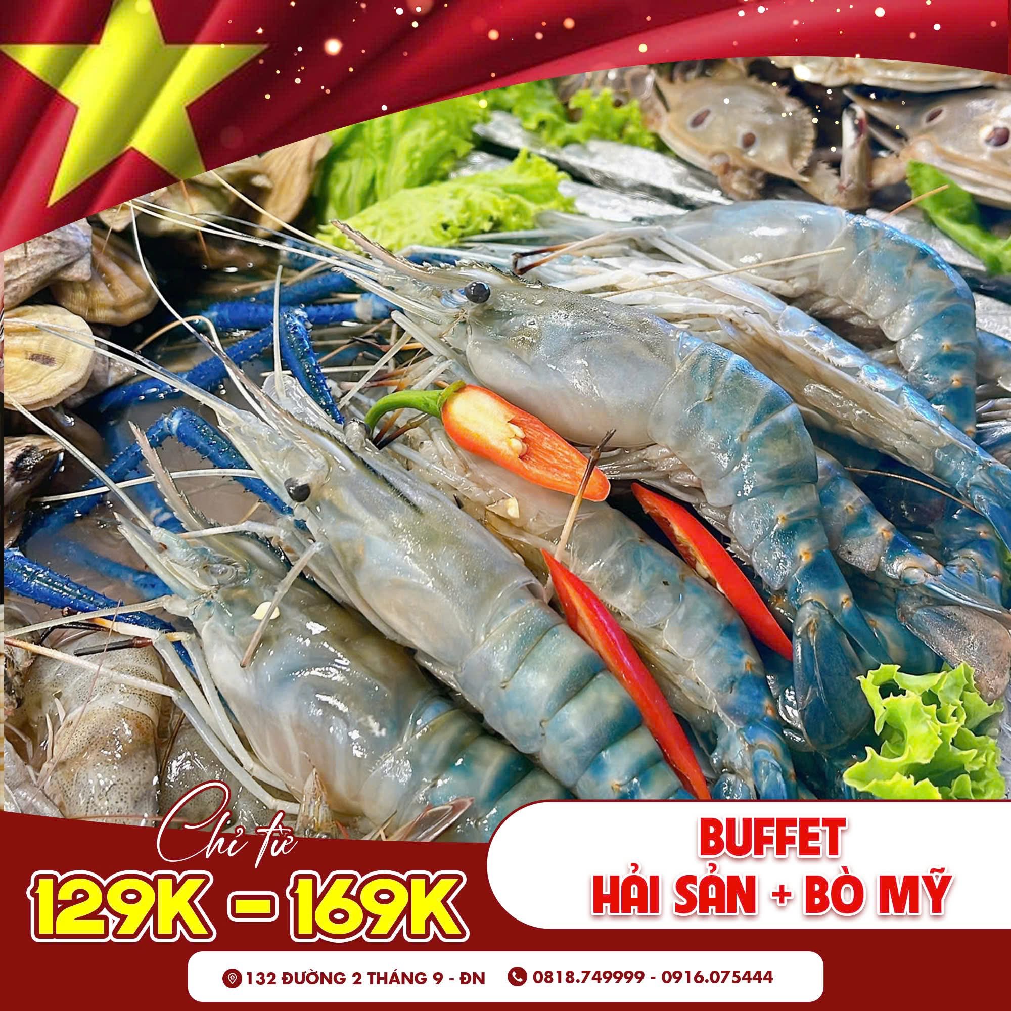 Buffet Bò Mỹ & Hải Sản 129K 132 Đường 2/9 - 0818749999 | Da Nang