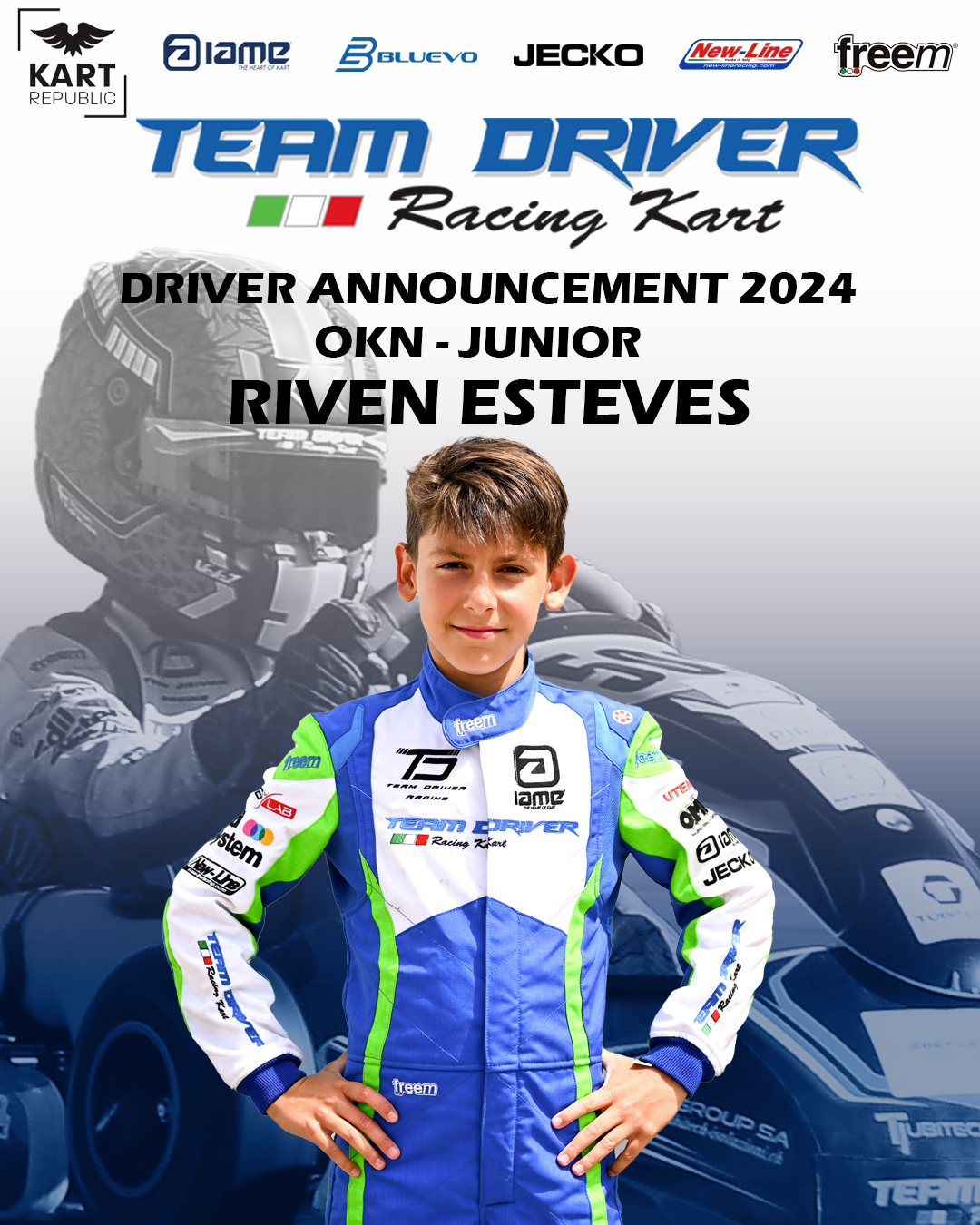 Line up 2024 !! Team Driver... - Team Driver Racing Kart