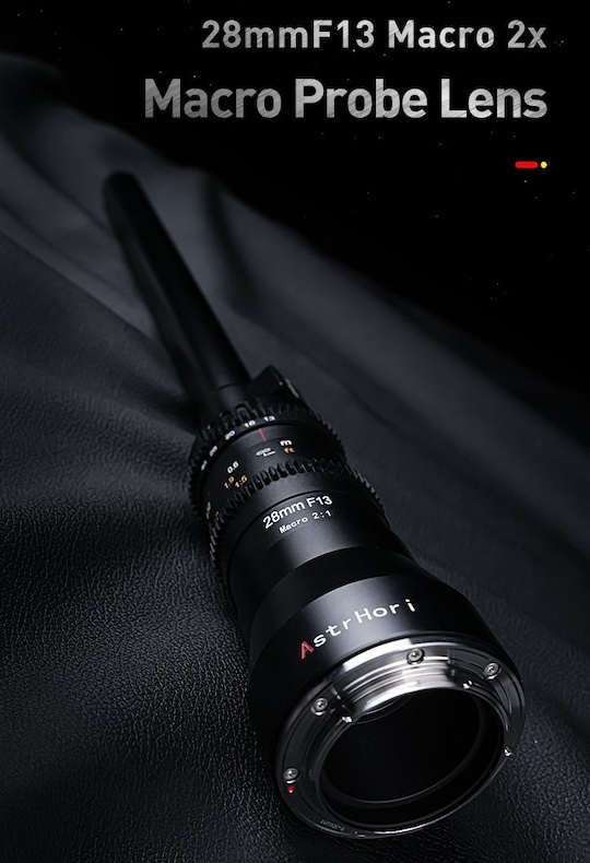 AstrHori 28mm f/13 2X macro probe lens for Nikon Z+F mount