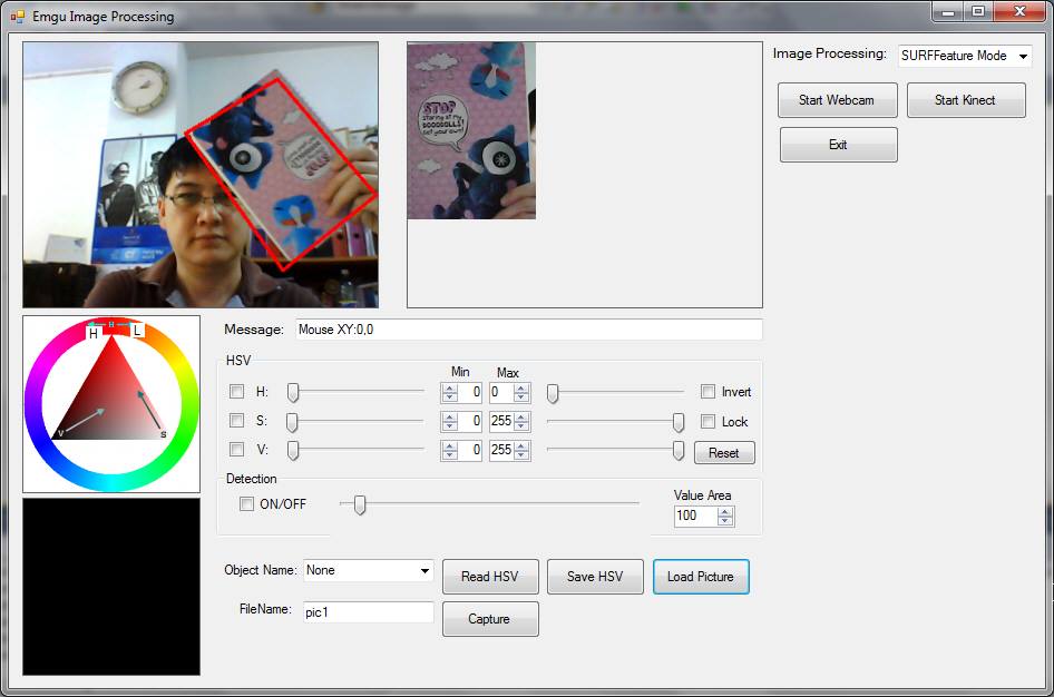 Appsofttech - ตัวอย่างการใช้งาน SURF feature detector ในรูปแบบ Real ...