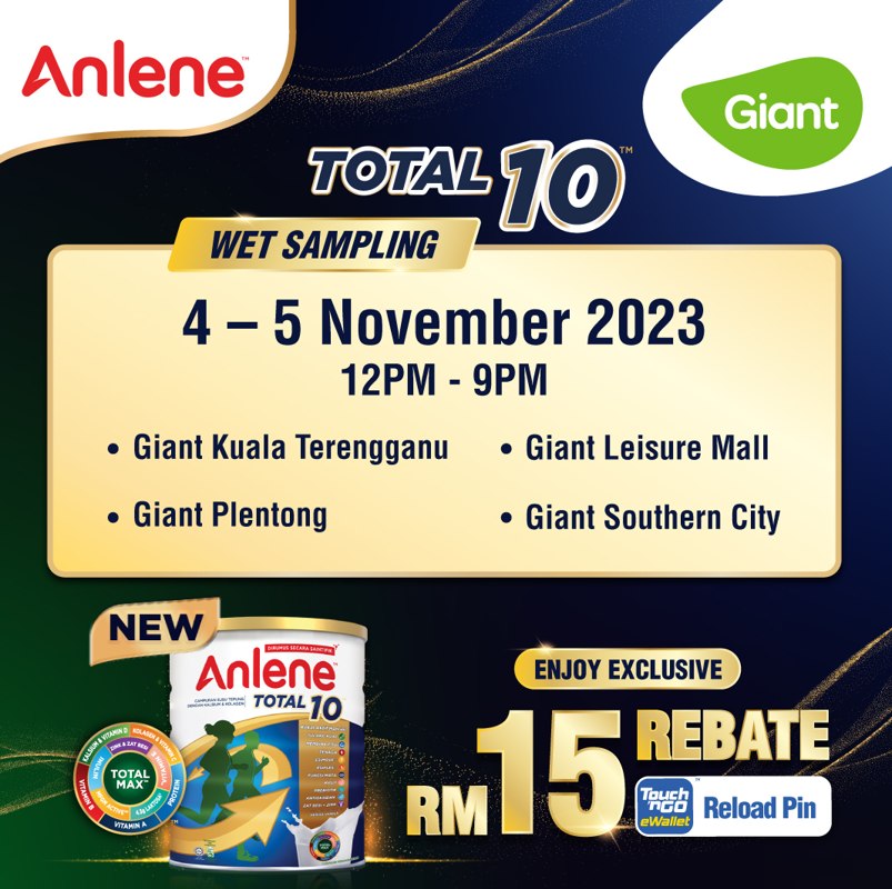 Giant Malaysia - 🥛 Exciting News! Join us at the Anlene... | Facebook