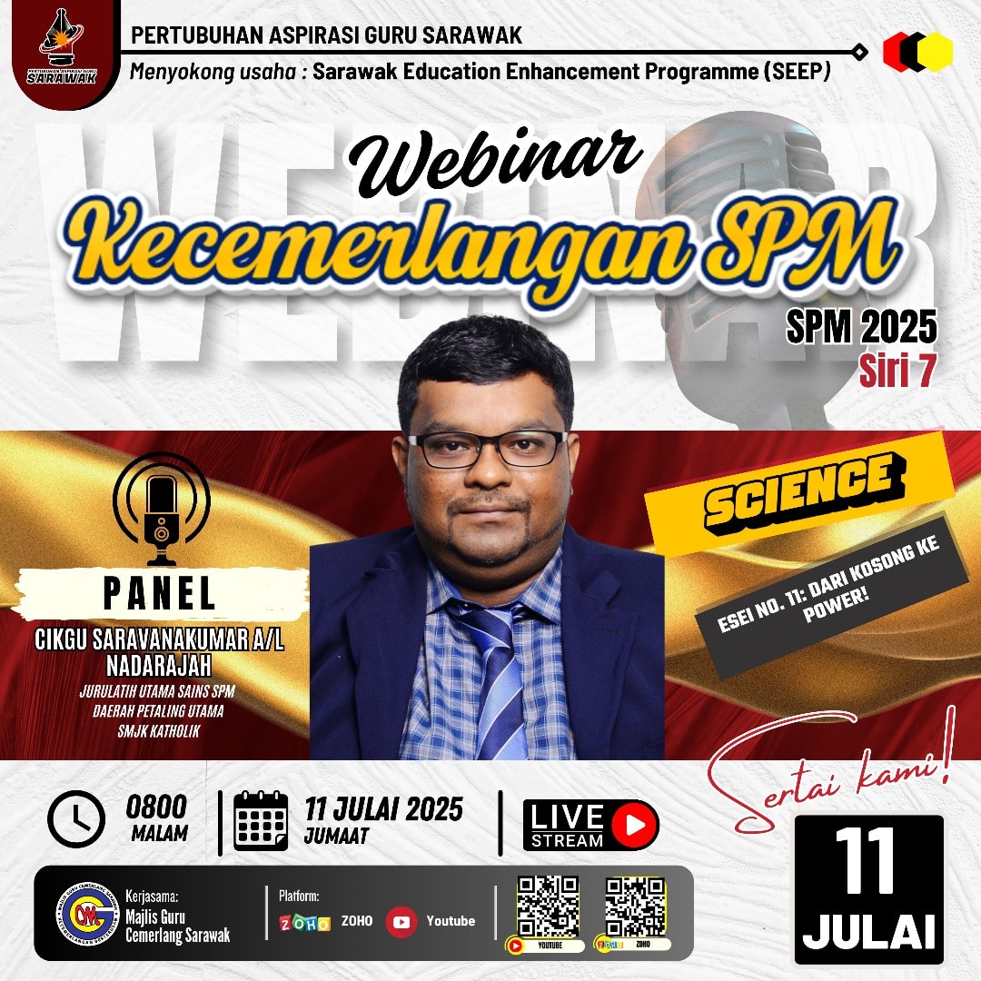 Pertubuhan - 📢 WEBINAR KECEMERLANGAN SPM 2025 – SIRI 7 (SCIENCE ...