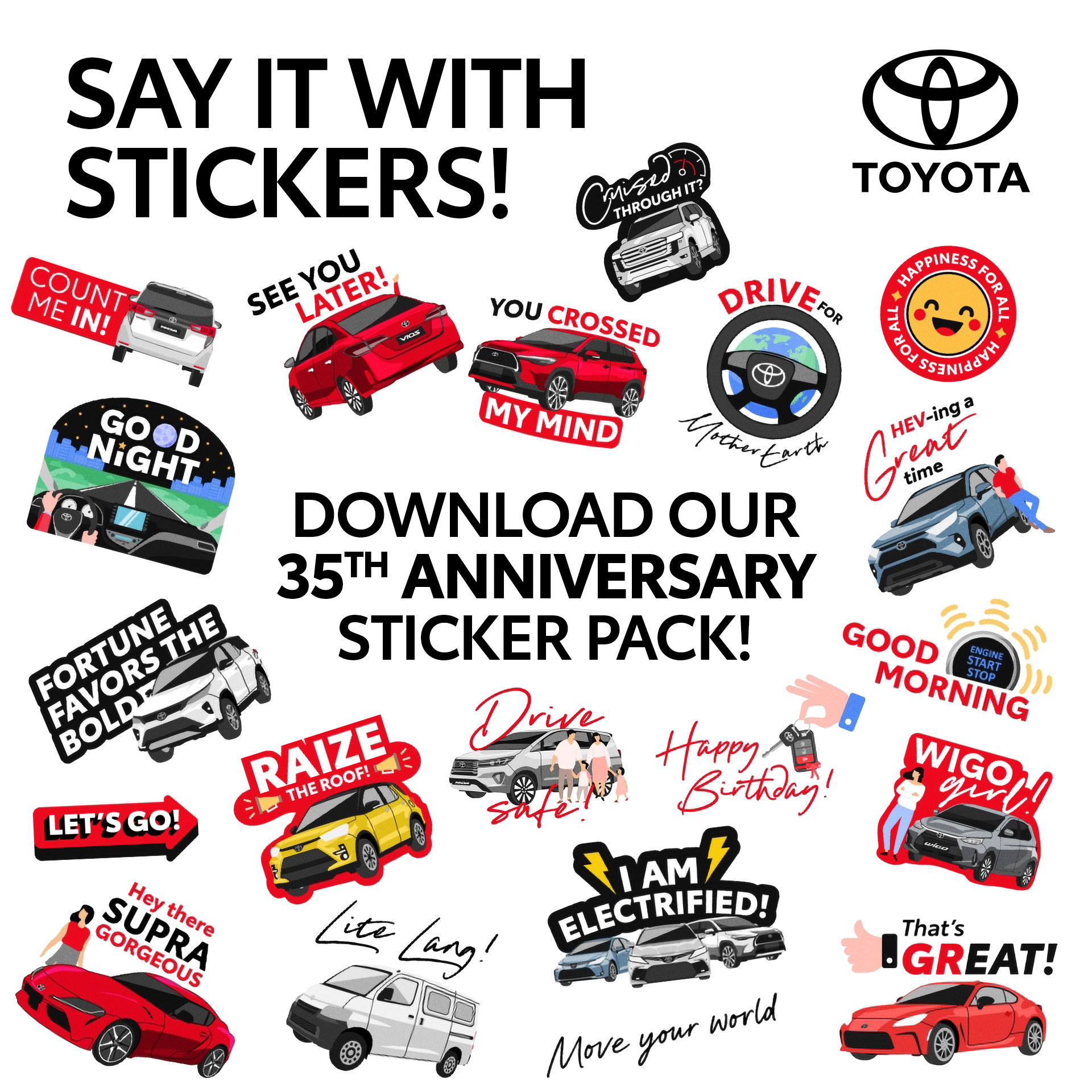 Toyota - Celebrate 35 years with Toyota Motor Philippines with our ...