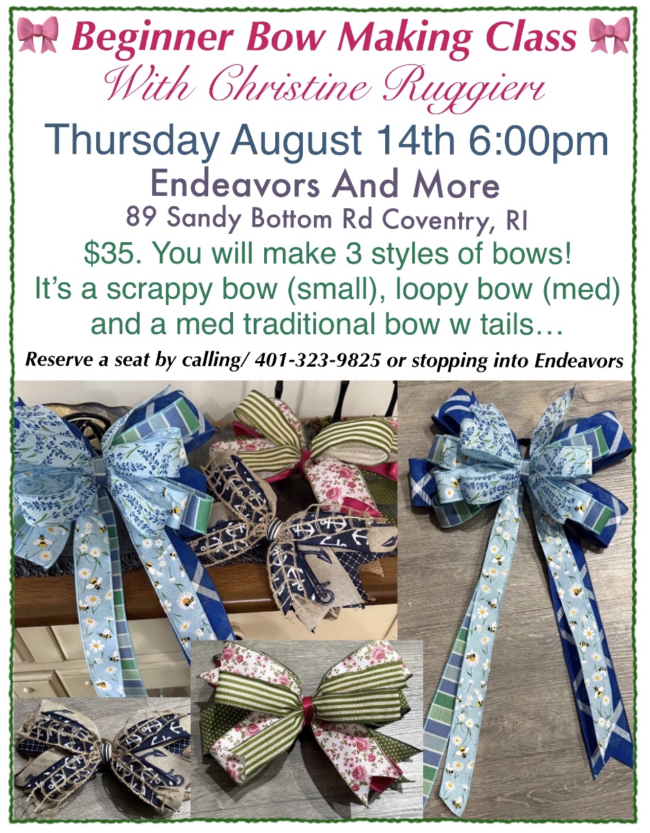 🎀 Beginner Bow Making Class 🎀