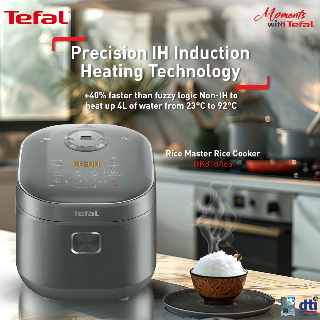 Tefal - Perfect rice, every time. 🍚 Thanks to Precision IH Induction ...