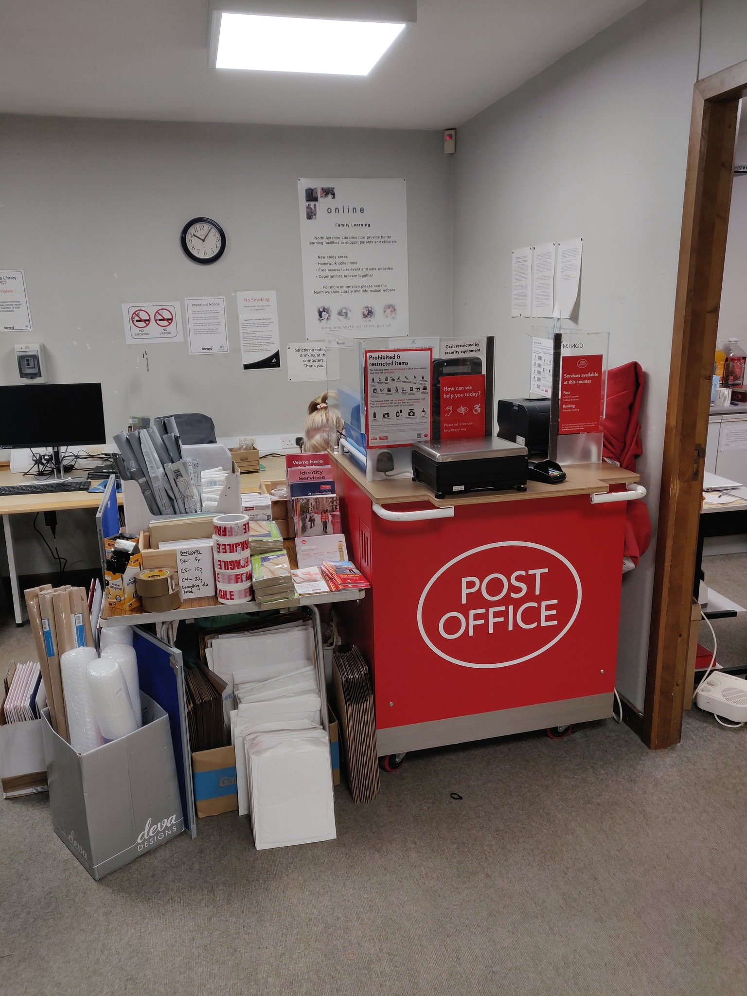 Our Post Office counter is now... - The Book and Card Centre | Facebook