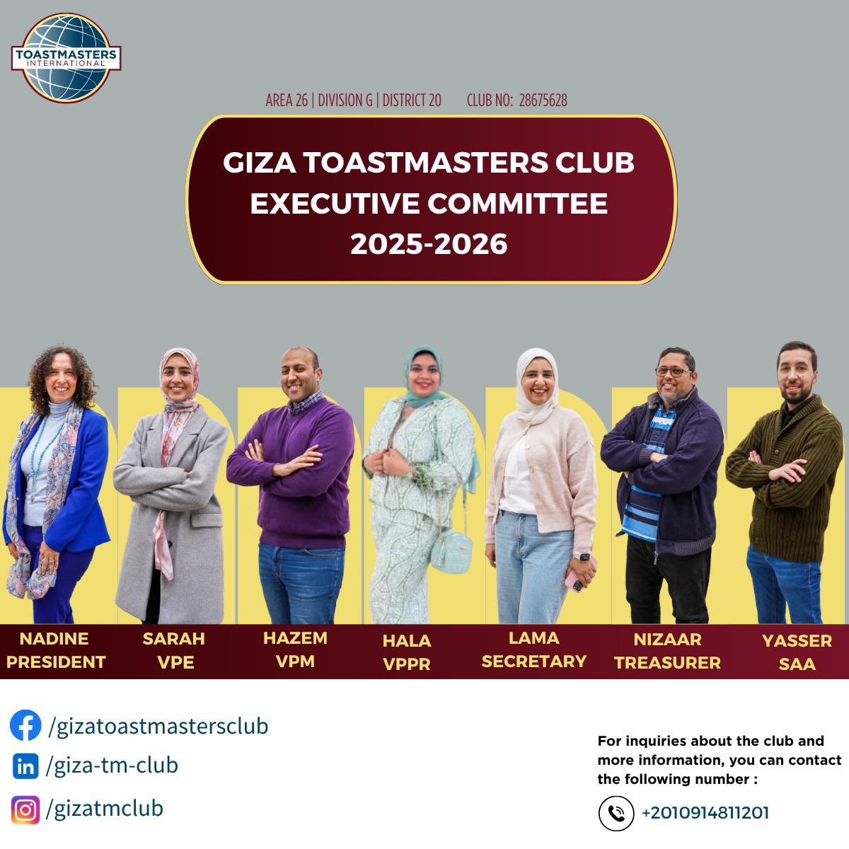 Giza - 🎉 New Leadership, New Horizons! 🎉 We are proud to announce the ...