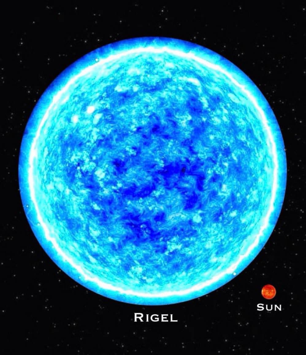 Rigel é uma estrela... - Astronomia Astrofisica & Cosmologia