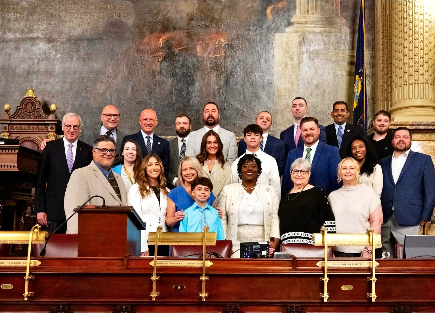 Rep. - I was proud to welcome the family of the late State ...