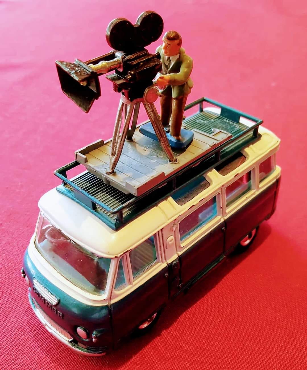 Vintage Corgi Metrobus model from 40 years ago